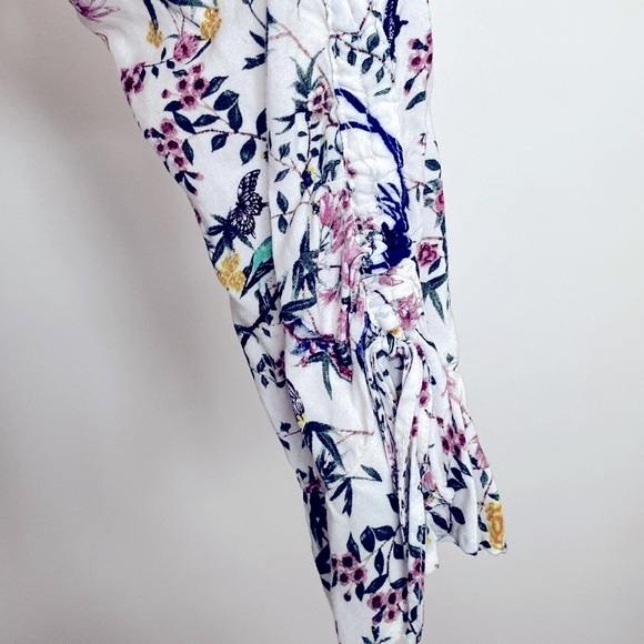 Black and White Sheath Dress with Bishop Sleeves for Wedding Guest - Picture 7 of 14